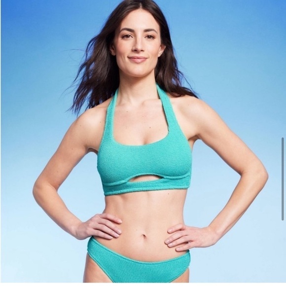NWT Small 2 piece size 4-6 bathing suit with removable pads - Picture 1 of 9